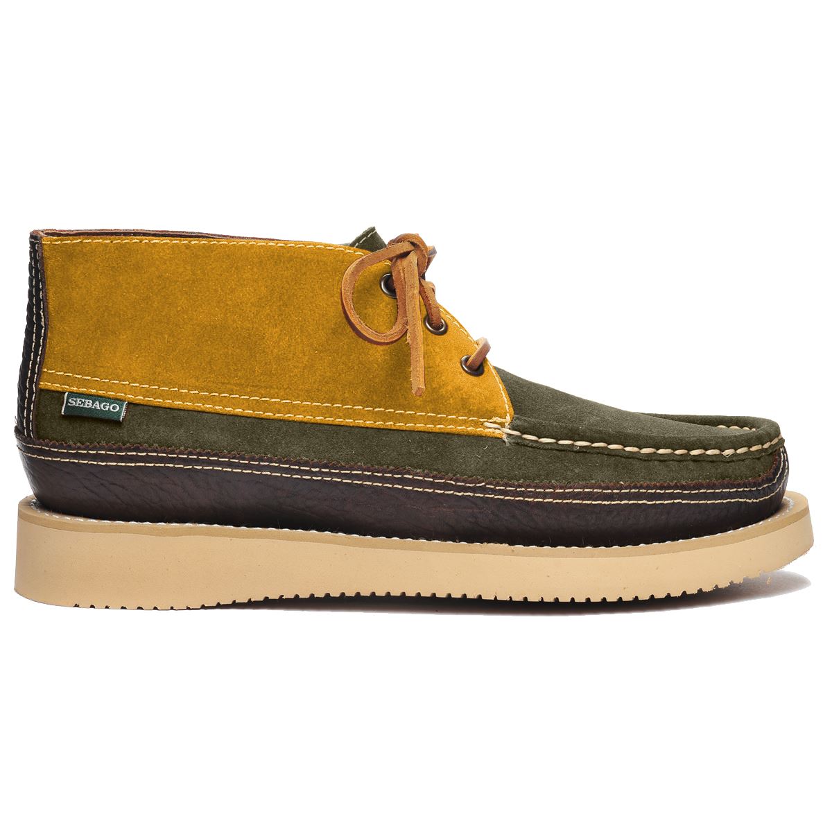 Miwak Suede Canoe Moc - Cognac & Mustard & Dark Green & Dark Brown (FINAL SALE)