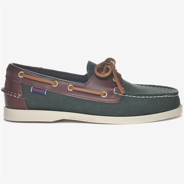 Portland Spinnaker Nubuck Fgl - Blue Navy & Dark Brown