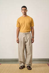 Yellow Cotton T Shirt