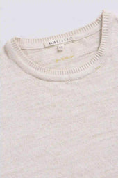 Ecru Knitted T Shirt