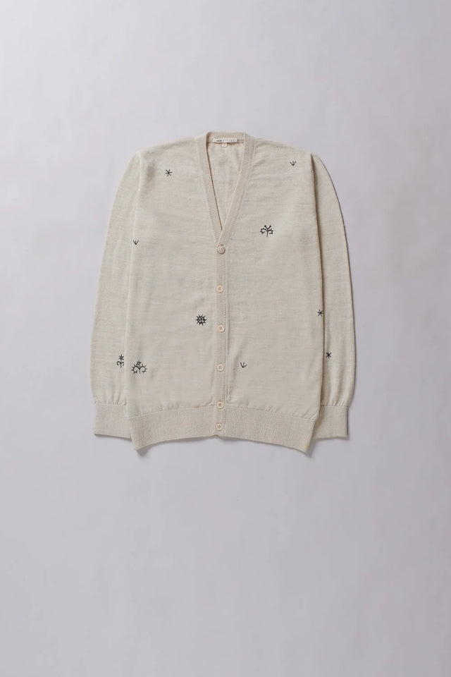 Valere Ecru Men S Cardigan