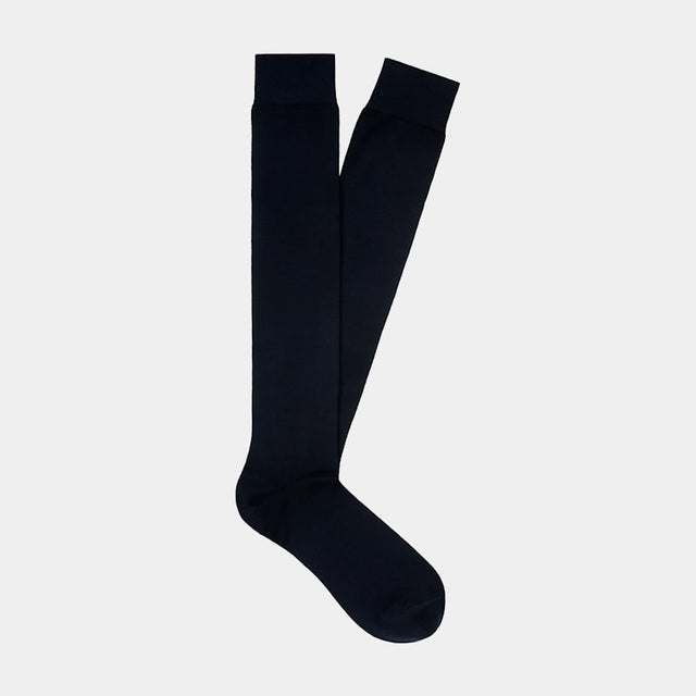 Blue Knee High Socks