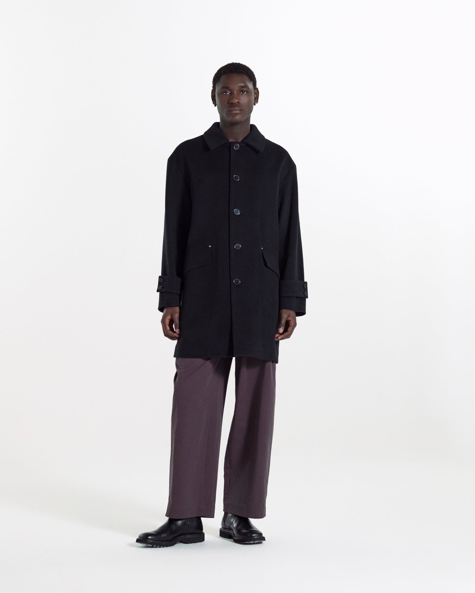 Humbie Cashmere Wool Blend Coat