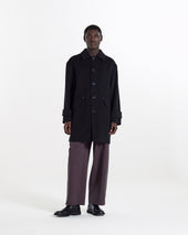 Humbie Cashmere Wool Blend Coat