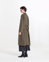 Laggan Loro Piana Rain System Wool Trench Coat