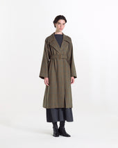Laggan Loro Piana Rain System Wool Trench Coat