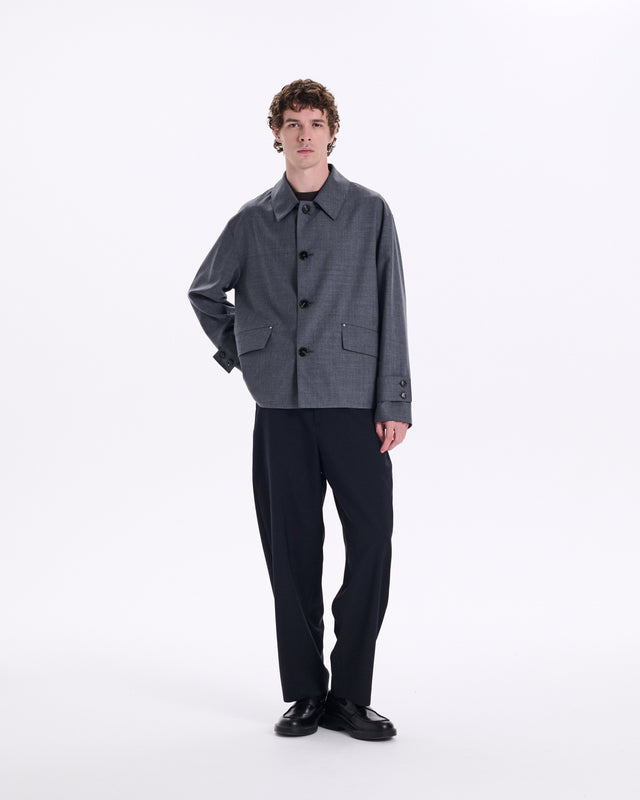Humbie Slim Superfine Merino Wool Jacket