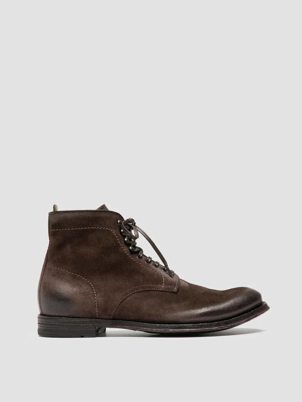 Anatomia 013 Suede Lace Up Boots