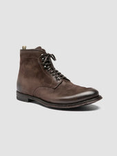 Anatomia 013 Suede Lace Up Boots
