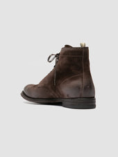 Anatomia 013 Suede Lace Up Boots
