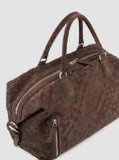 ARMOR 019 - Brown Leather Travel Bag