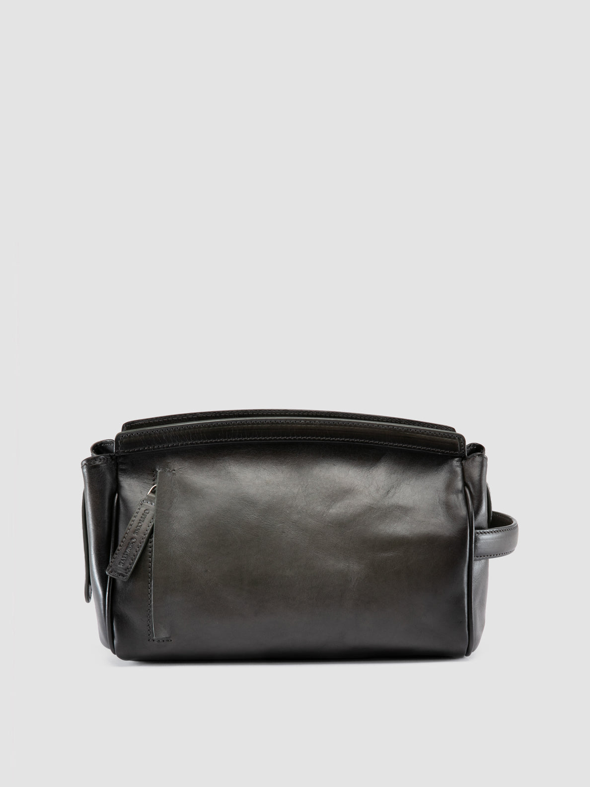 Quentin 022 Grey Leather Pouch
