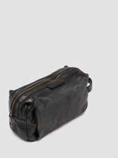 HELMET 054 - Black Leather Pouch