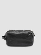 HELMET 054 - Black Leather Pouch