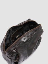 HELMET 054 - Brown Leather Pouch