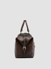 Jules 006 Dark Brown Leather Travel Bag