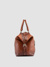 JULES 006 - Brown Leather Travel Bag