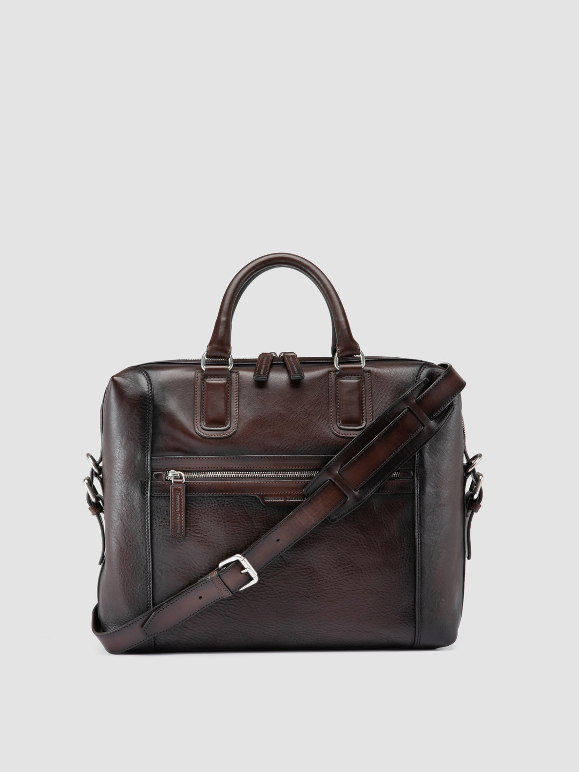 Jules 007 Leather Briefcase