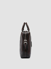 JULES 007 - Brown Leather Briefcase