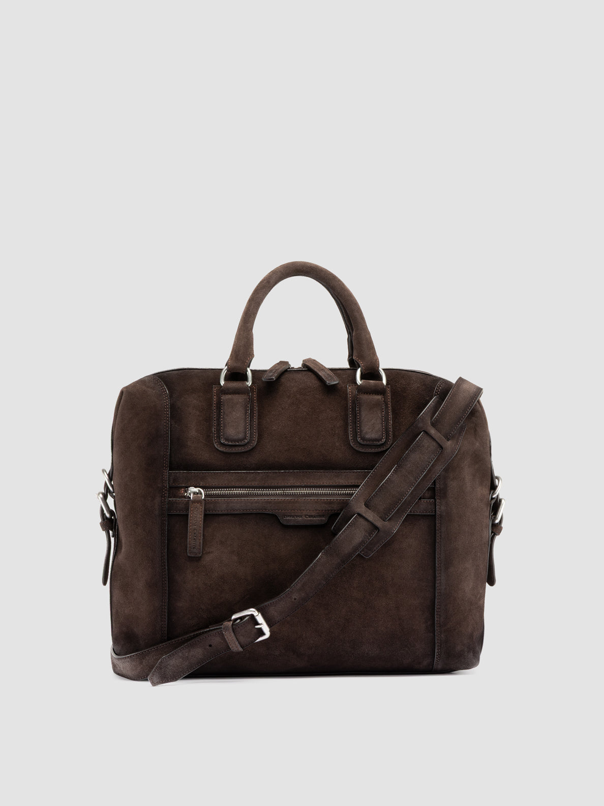 Jules 007 Suede Briefcase