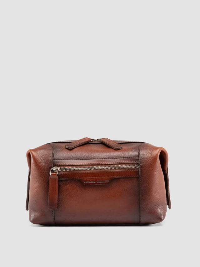 JULES 008 - Brown Leather Pouch