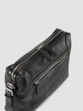 JULES 009 - Black Leather Briefcase