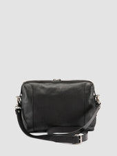 JULES 009 - Black Leather Briefcase