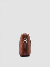 JULES 009 - Brown Leather Briefcase