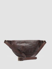 RARE 28 - Brown Leather Waist Belt