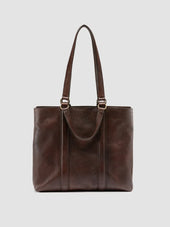 RARE 050 - Brown Leather Briefcase