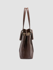 RARE 050 - Brown Leather Briefcase