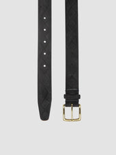 OC STRIP 29 - Blue Woven Suede Belt