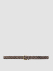 OC STRIP 29 - Grey Woven Suede Belt