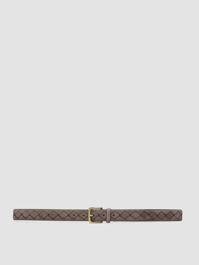 OC STRIP 29 - Grey Woven Suede Belt
