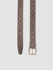 OC STRIP 29 - Grey Woven Suede Belt