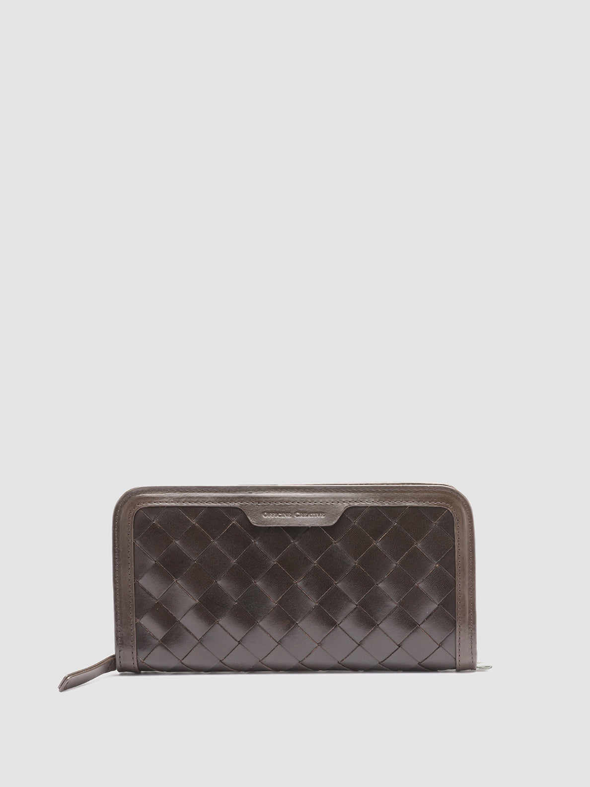 Berge 101 Woven Leather Wallet