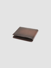 BOUDIN 23 - Brown Leather Bifold Wallet