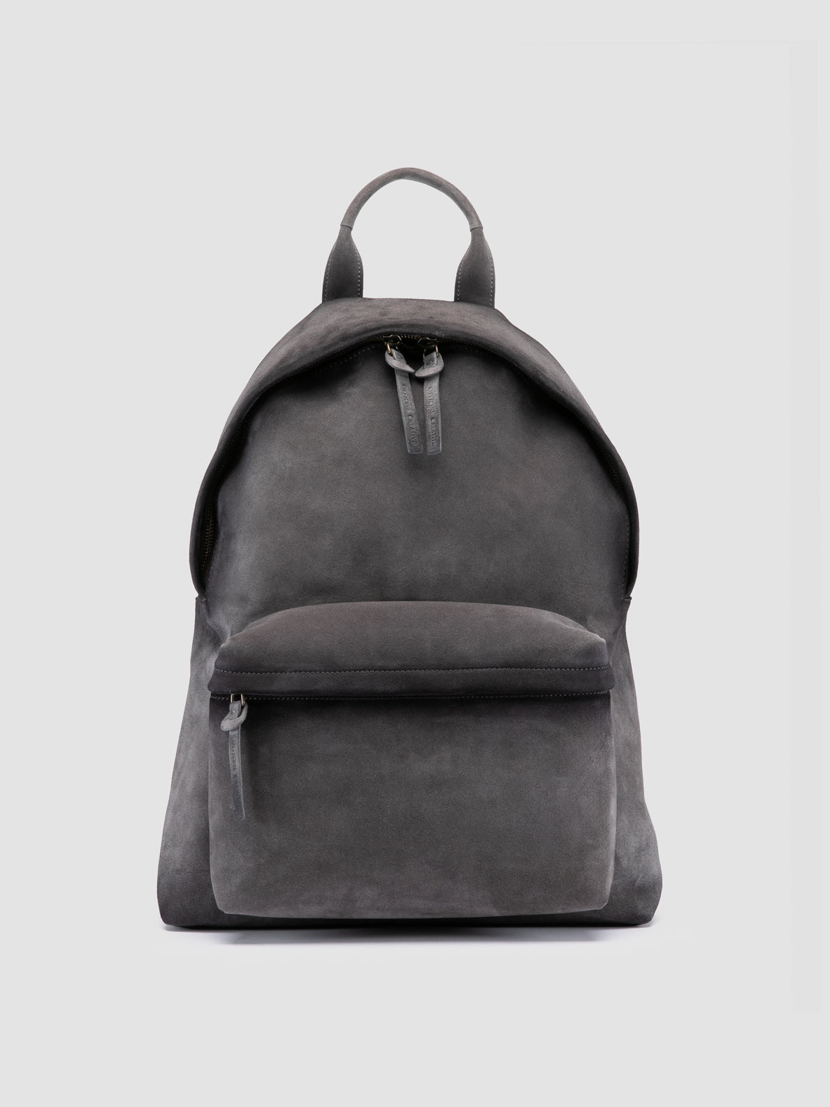 Oc Pack 001 Grey Suede Backpack