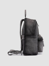 Oc Pack 001 Grey Suede Backpack