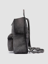 Oc Pack 001 Grey Suede Backpack
