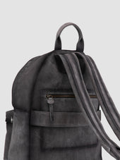 Oc Pack 001 Grey Suede Backpack