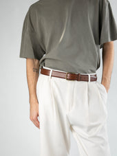 OC STRIP 04 - Brown Leather belt