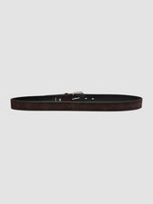 Oc Strip 083 Dark Brown Suede Belt