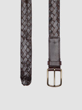 Oc Strip 21 Woven Leather Belt