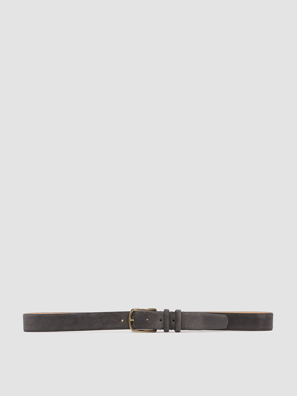 Oc Strip 33 Grey Suede Belt