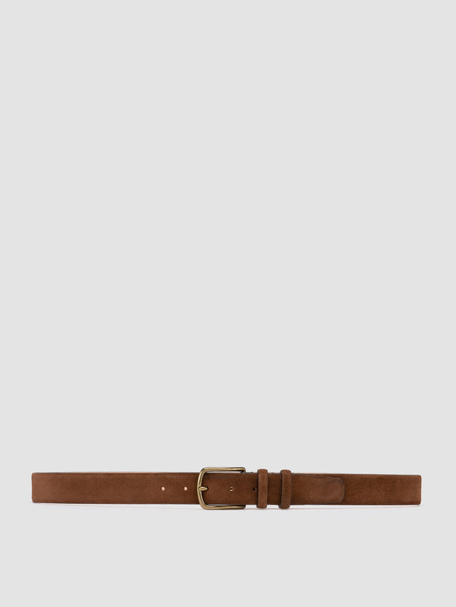 Oc Strip 33 Dark Brown Suede Belt