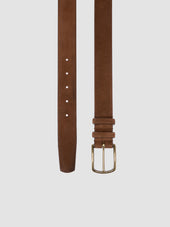 Oc Strip 33 Dark Brown Suede Belt