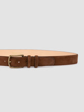 Oc Strip 33 Dark Brown Suede Belt