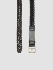 OC STRIP 054 - Black Leather Belt