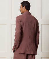 Italian Crepe Double-Breasted Wythe Suit